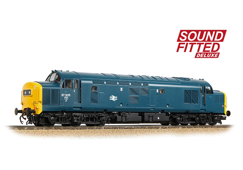 ペグドール　イギリス Bachmann Europe plc - Class 37/0 Centre Headcode 37305 BR Blue